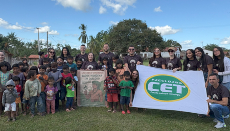 Estudantes e docentes vivenciaram práticas humanizadas, culturais e educativas junto à comunidade indígena, Aldeia Zé Gurupi, em Araguanã, no Maranhão